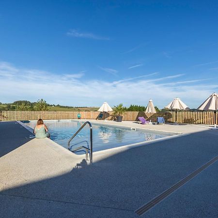 Camping Domaine Saane Et Mer Кибервиль Экстерьер фото