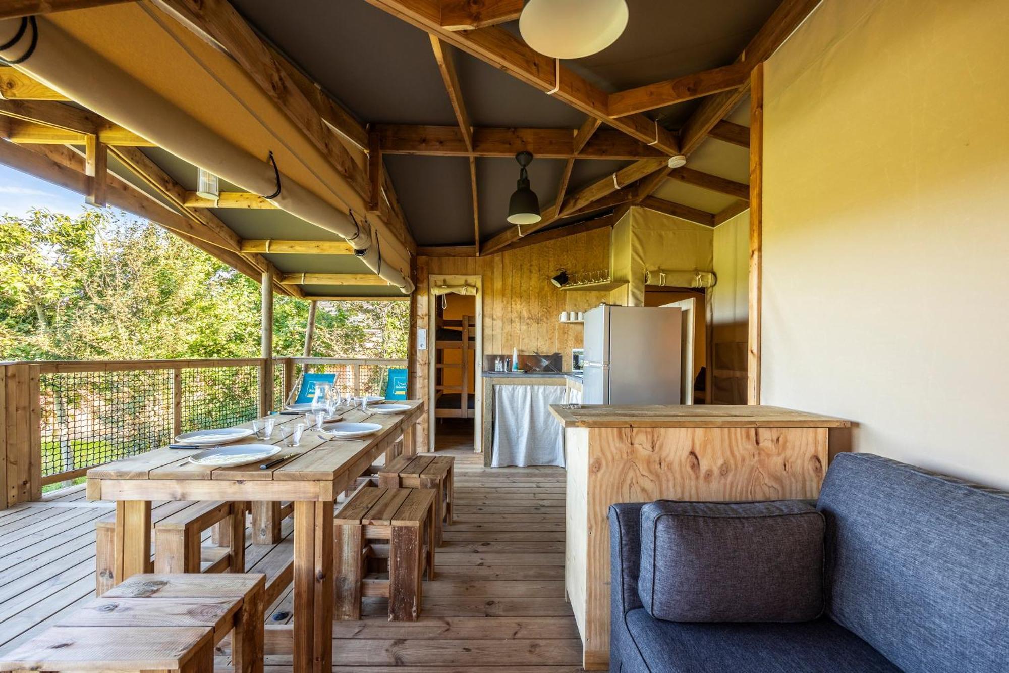 Camping Domaine Saane Et Mer Кибервиль Номер фото