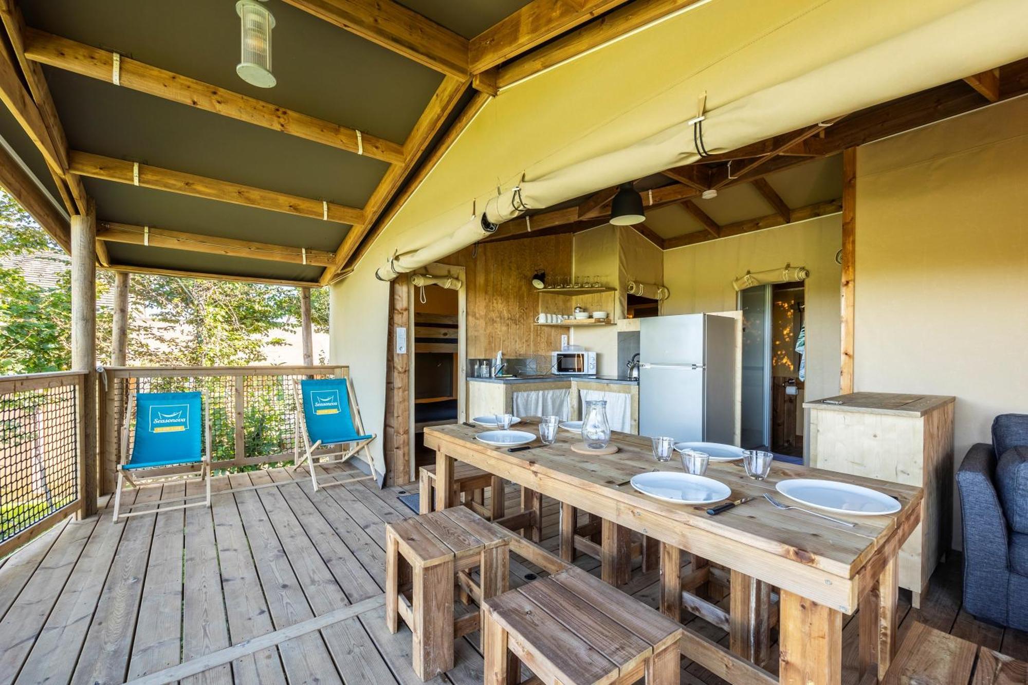 Camping Domaine Saane Et Mer Кибервиль Номер фото