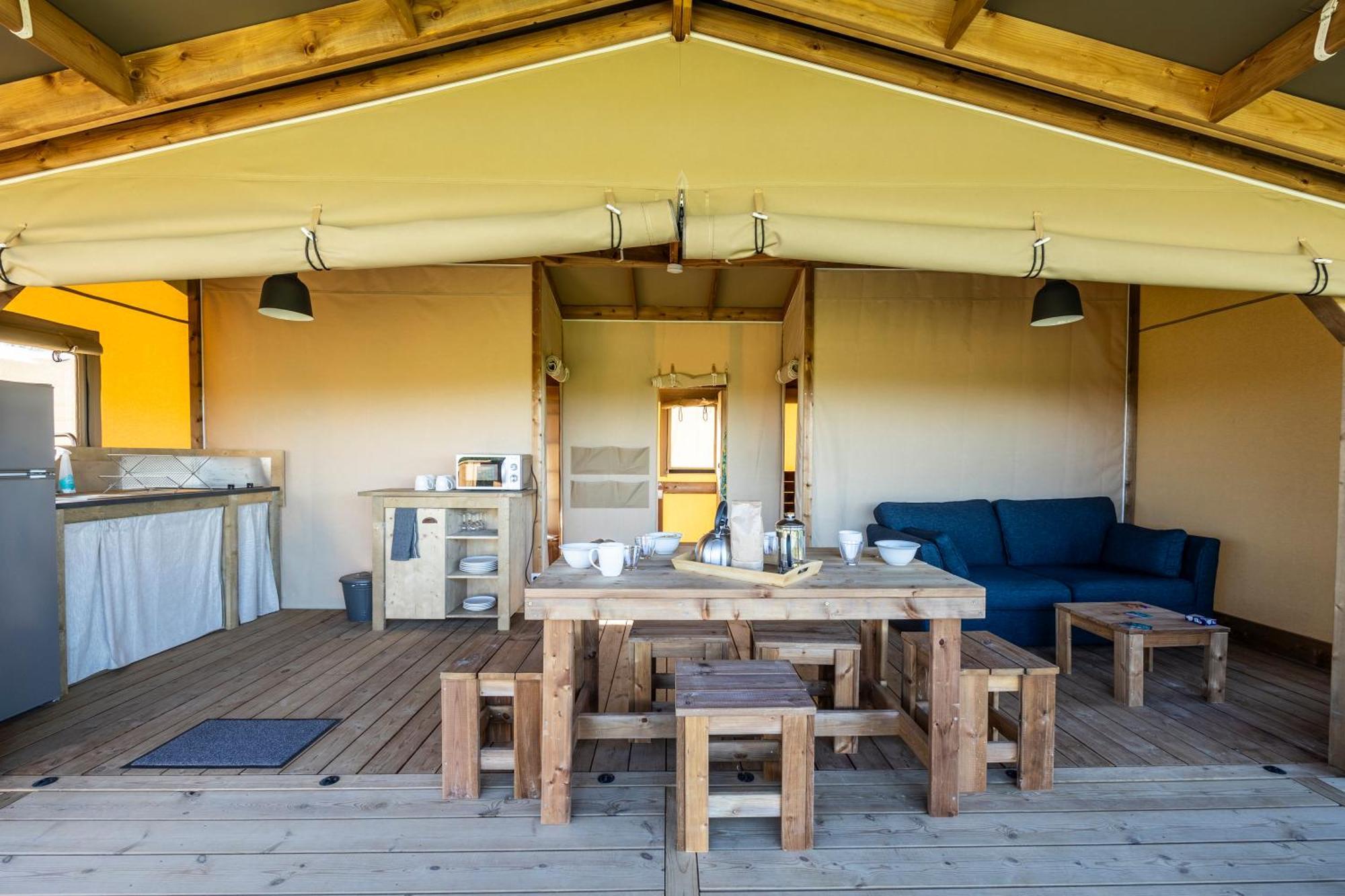 Camping Domaine Saane Et Mer Кибервиль Номер фото