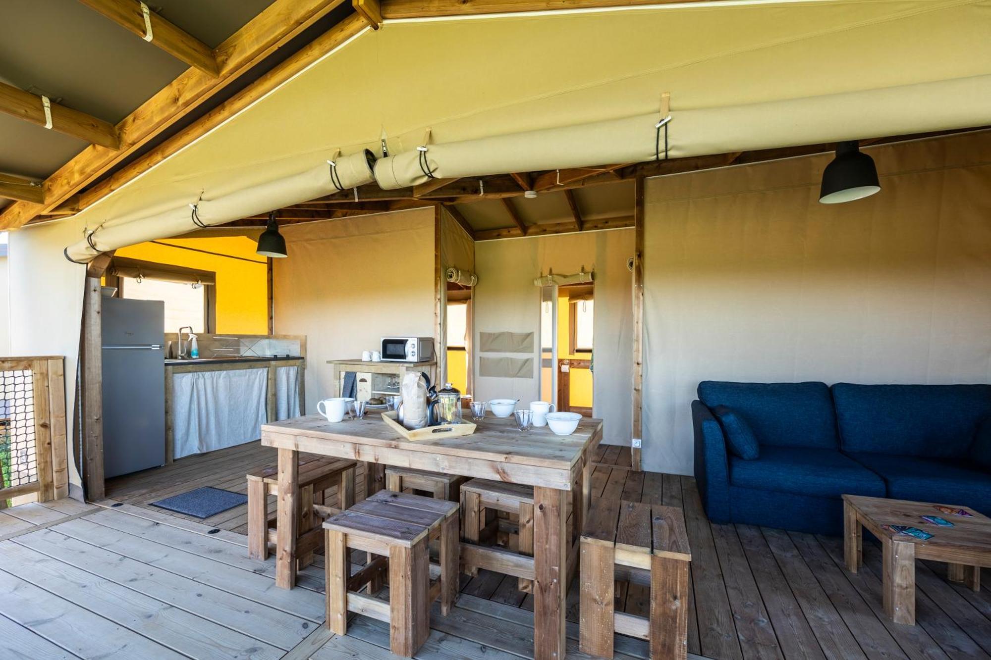 Camping Domaine Saane Et Mer Кибервиль Номер фото