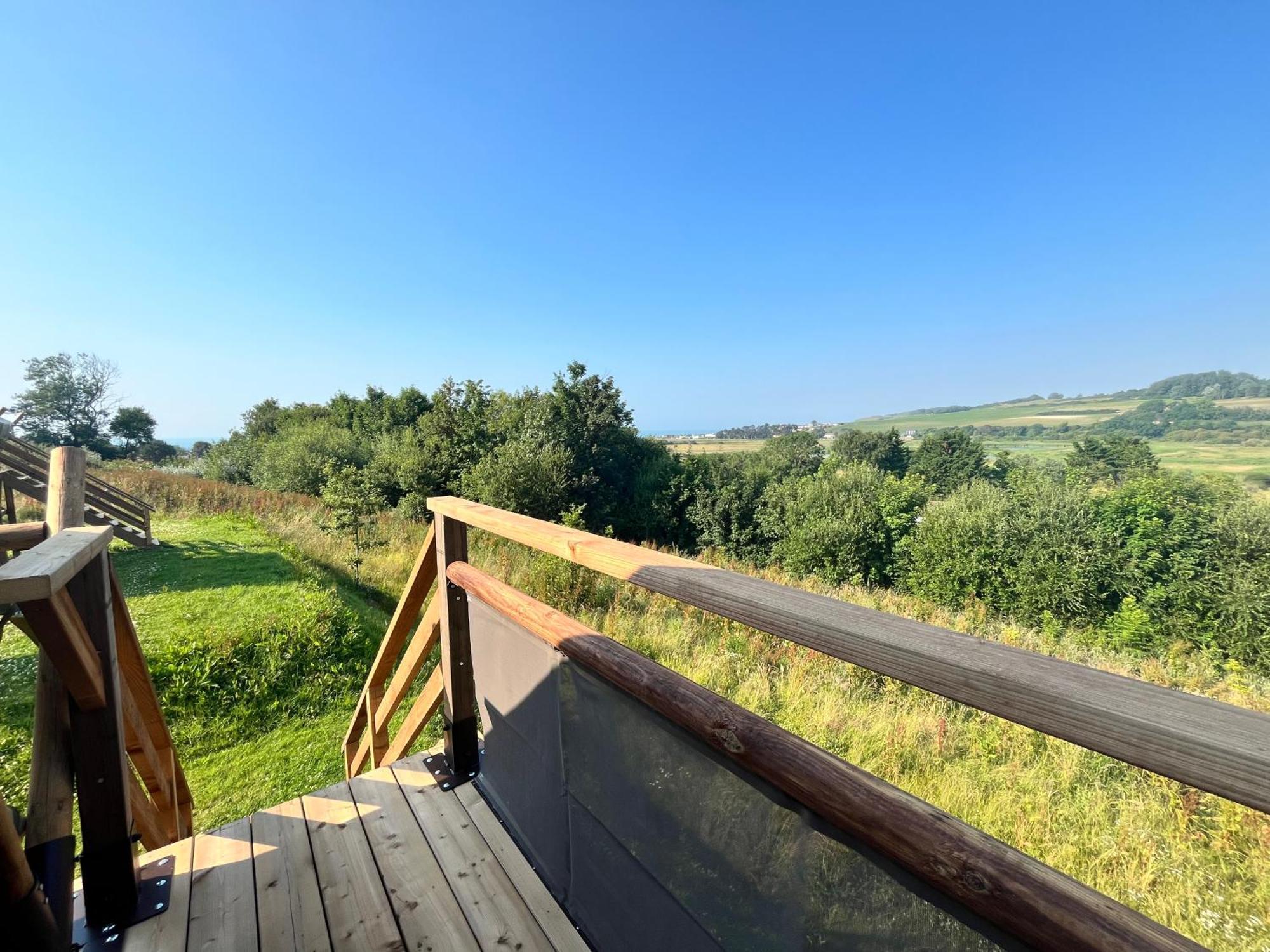 Camping Domaine Saane Et Mer Кибервиль Номер фото